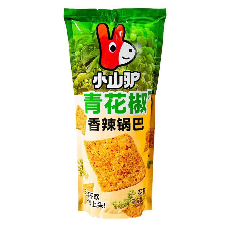 Confezione da 102g, snack di mais con pepe di Sichuan.