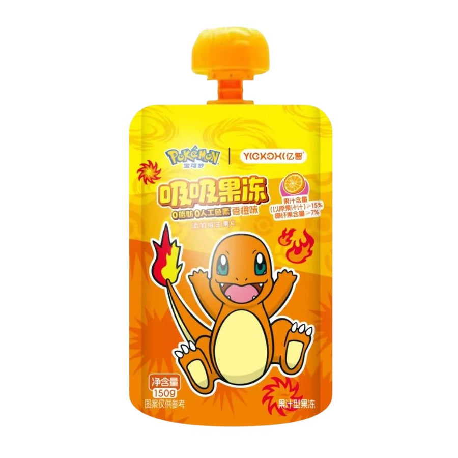 Confezione da 150g, bevanda gelatinosa al gusto di arancia Yizhi.