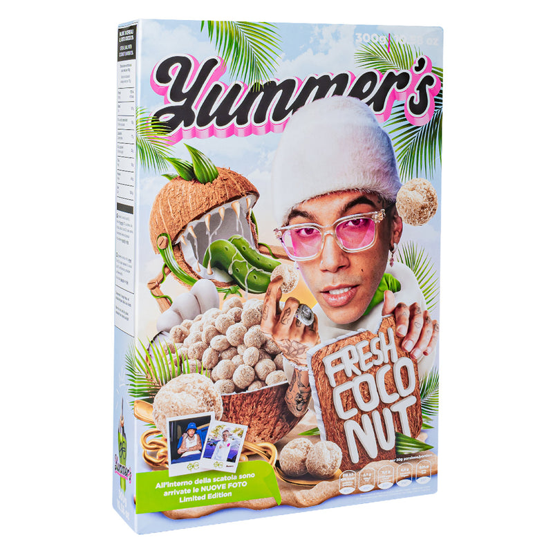 Yummer's Cereali Fresh Coconut by Sfera Ebbasta - palline al gusto di cocco  da 300g – American Uncle