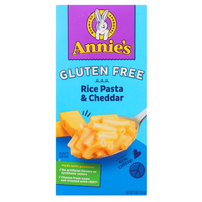 Confezione da 170g di pasta al formaggio senza glutine Annie&