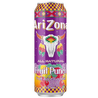 Confezione da 650ml di bevanda alla frutta Arizona Fruit Punch