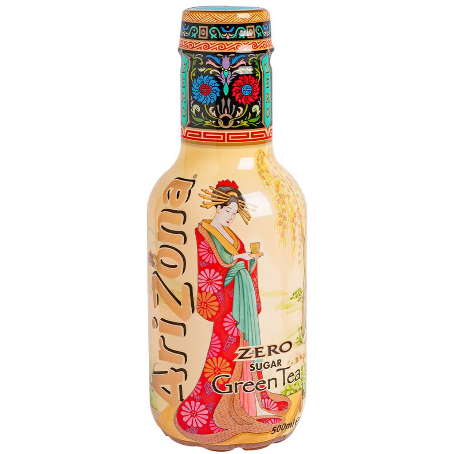 Confezione da 500ml di tè verde senza zucchero Arizona Green Tea