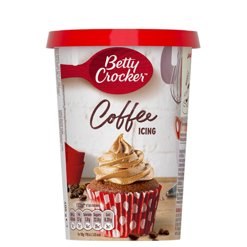 Confezione da 400g di frostig al caffè Betty Crocker Coffee Icing