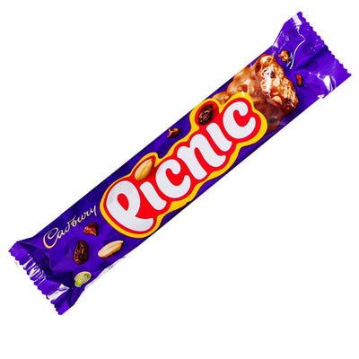 Confezione da 48 di barretta al cioccolato, caramello, arachidi Cadbury Picnic