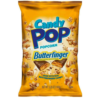 Confezione da 149g di popcorn al gusto di butterfinger Candy Pop Butterfinger