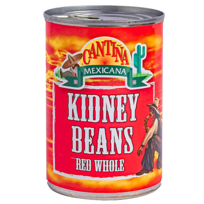 Confezione da 400g di fagioli rossi Cantina Mexicana Kidney Beans Red Whole