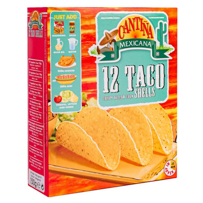 Confezione da 150g di tacos messicani Cantina Mexicana Taco Shells