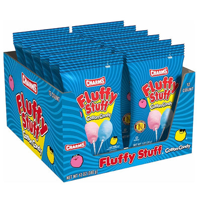 Confezione da 12 di Charms Fluffy Stuff Candy