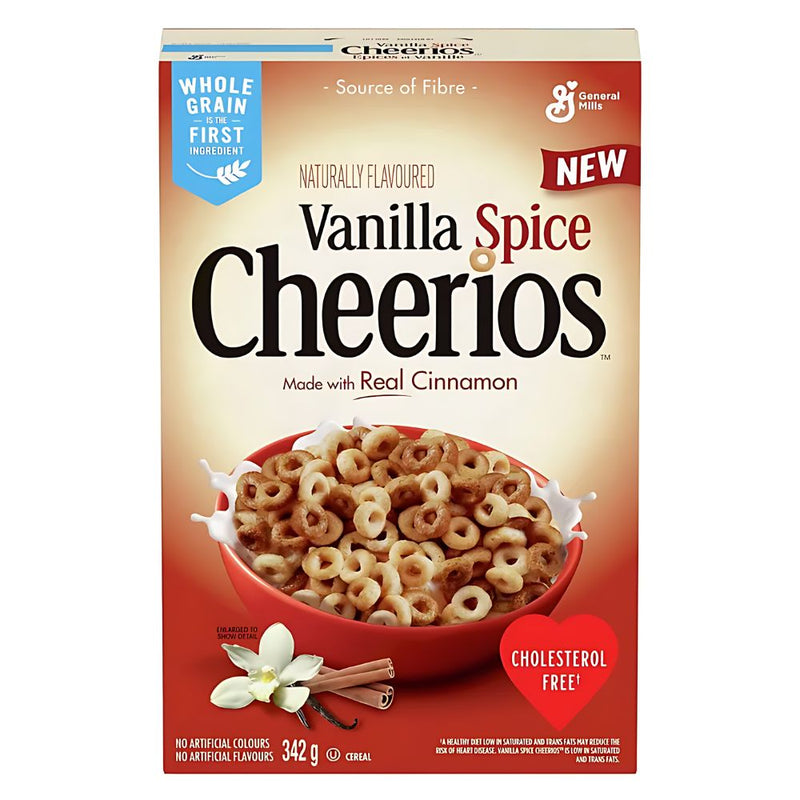 Confezione da 342g di cereali con vanilla e cannella Cheerios Vanilla Spice