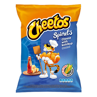 Confezione da 80g di patatine Cheetos Spirals