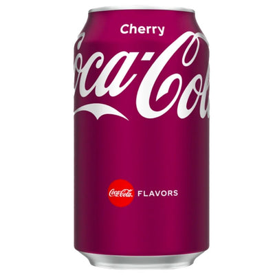 Confezione da 330ml di Coca Cola alla ciliegia Coca Cola Cherry
