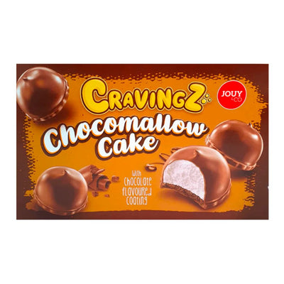 Confezione da 150g di biscotti al marshmallow ricoperti di cioccolato Jouy&Co Cravingz Chocomallow Choco Cake