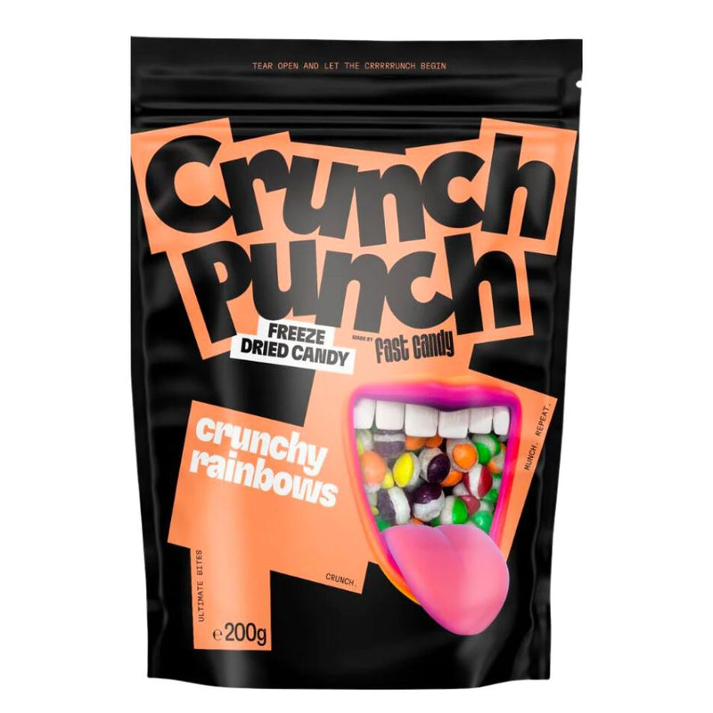 Confezione da 200g di caramelle liofilizzate Crunch Punch