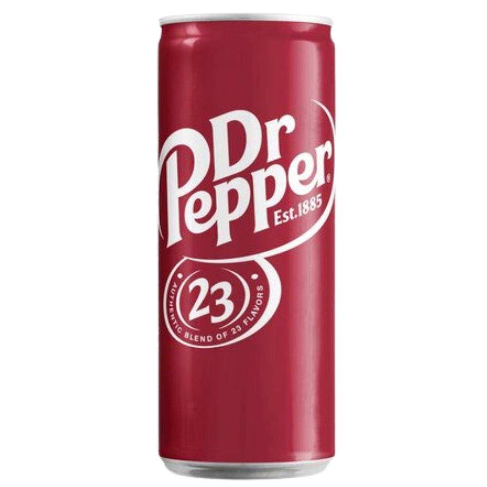 Dr Pepper, bevanda al gusto di vaniglia e caramello da 330ml
