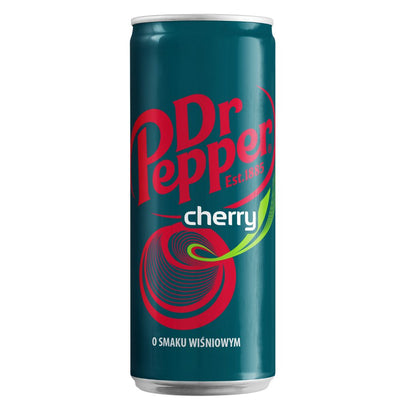 confezione da 330 di bevanda alla ciliegia dr pepper cherry