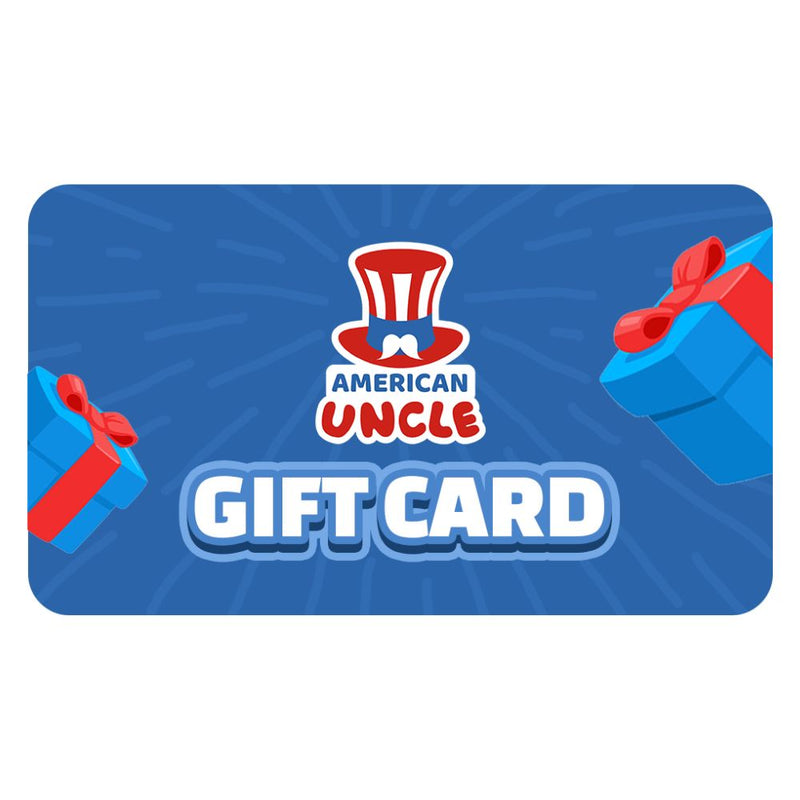 Gift Card Digitale, carta regalo da spendere su AmericanUncle.it a partire da €15 fino a €500