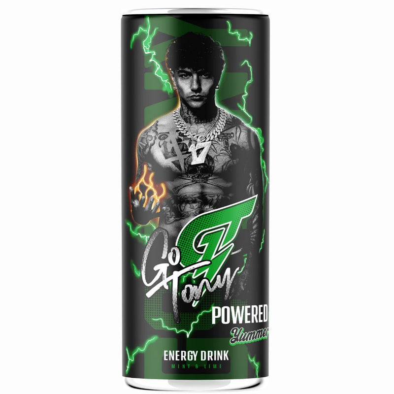 Go Tony Mint & Lime - energy drink di Tony Effe al gusto menta e lime da  250ml – American Uncle