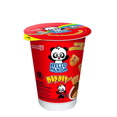 Confezione da 20g di biscotti al cioccolato Hello Panda Dip Dip Choco