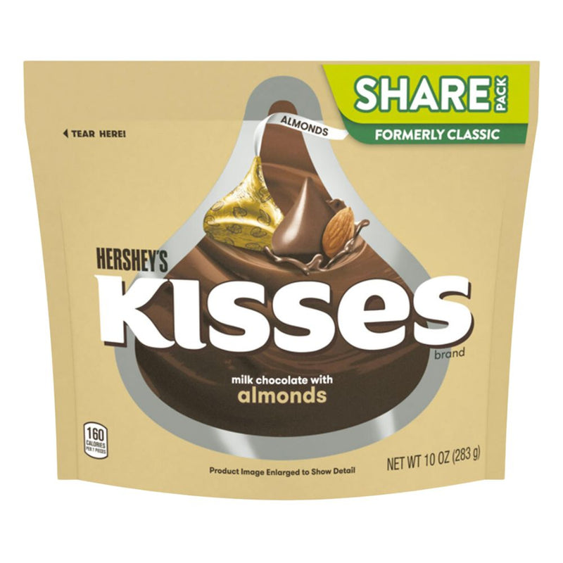 Confezione da 283g di cioccolatini con mandorle Hershey&