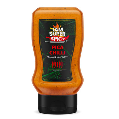 Confezione da 300g di salsa piccante I Am Super Spicy Pica Chilli