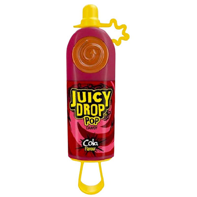 Confezione da 26g di lecca lecca alla cola Juicy Drop