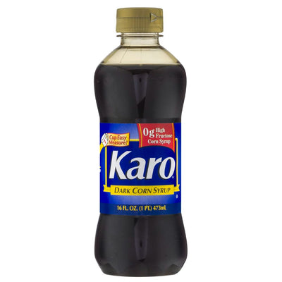Confezione da 473ml di sciroppo di mais Karo Dark Corn Syrup