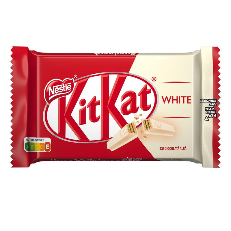 Confezione da 42g di wafer alla cioccolata bianca Kit Kat White