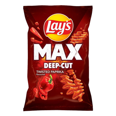 Confezione da 120g di patatine alla paprika Lay's Max Paprika
