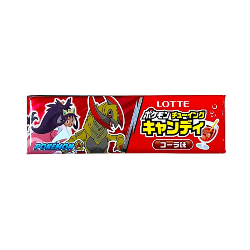 Confezione da 28g di gomme alla cola Lotte Pokemon Chewing Candy