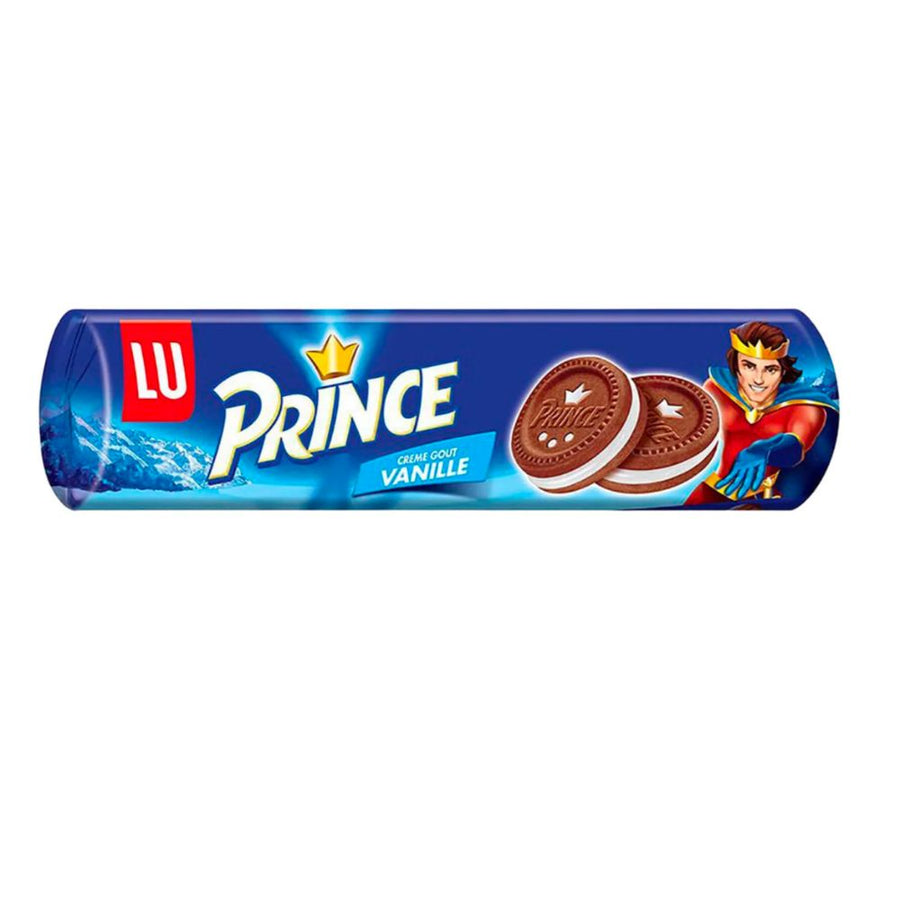Confezione da 130g di biscotti alla vaniglia Lu Prince Vanilla Biscuits