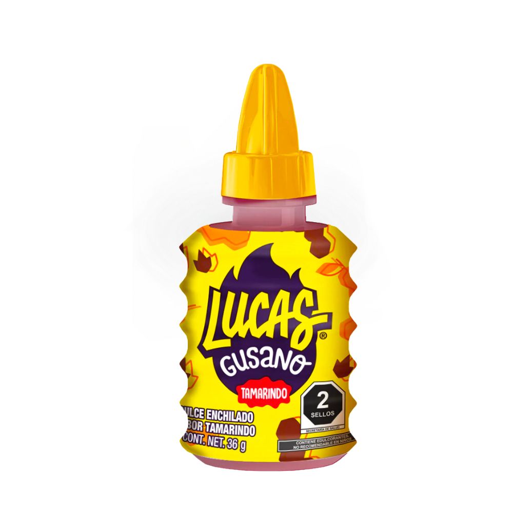 Lucas Gusano Tamarindo - caramella liquida al gusto tamarindo da 40g ...