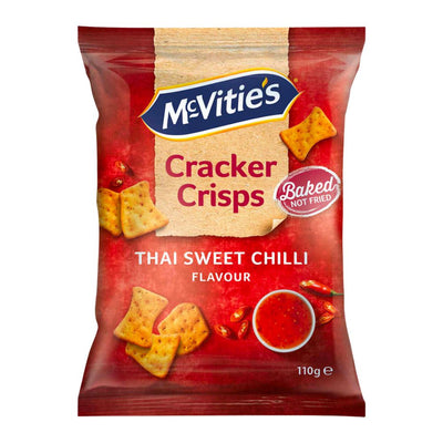 Confezione da 110g di cracker alla salsa thai McVitie's Thai Sweet Chili