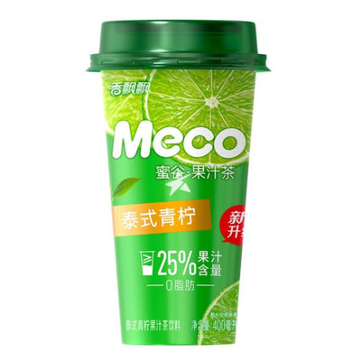 Confezione da 400ml di tè al lime Meco Lime