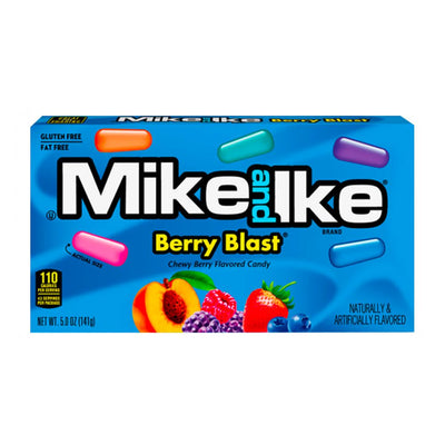 Confezione da 141g di caramelle al mirtillo Mike and Ike Berry Blast