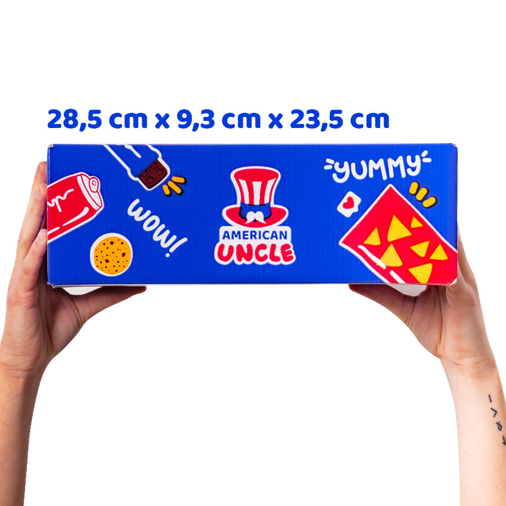 Snack box dolce da almeno 20 prodotti internazionali