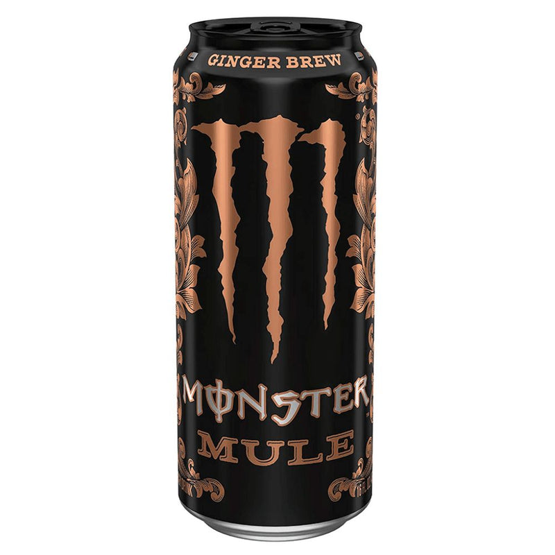 Monster Mule Ginger Brew, energy drink al lime e zenzero da 473ml