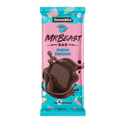 Confezione da 60g di barretta al cioccolato di Mr Beast Feastables