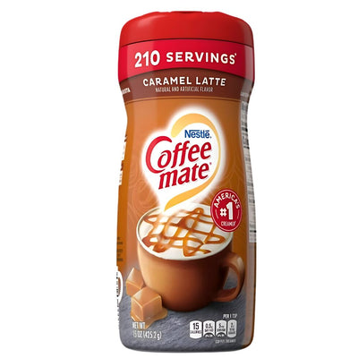 Nestlé Coffee-Mate Caramel Latte, miscela in polvere al latte e caramello da 425.2g