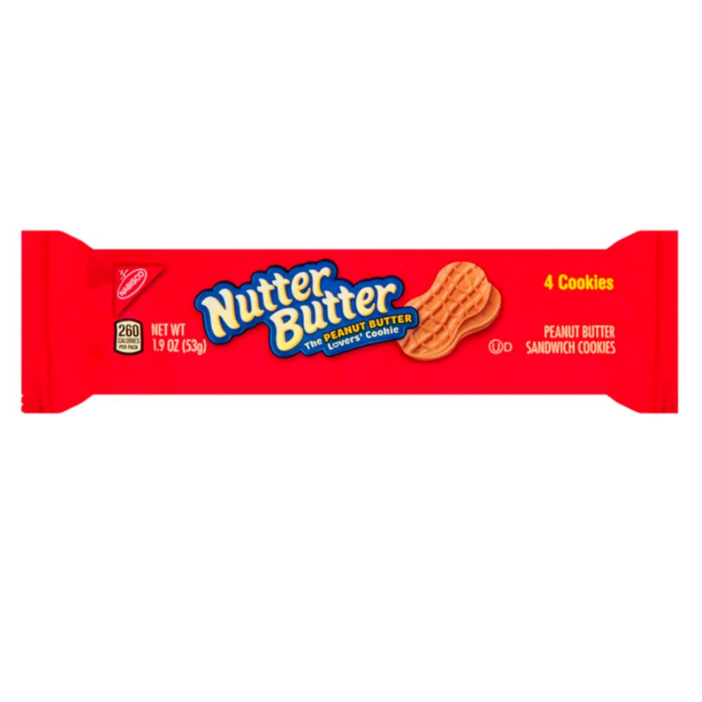 Nutter Butter - biscotti al burro d'arachidi da 56g – American Uncle