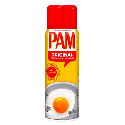 Confezione da 170g di condimento spray all'olio di canola Pam Original Cooking Spry