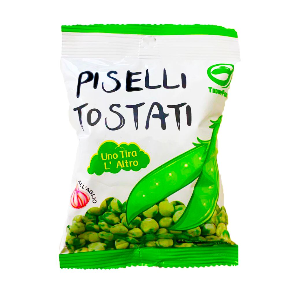 Today Food Toasted Peas Garlic Flavor, piselli tostati all'aglio da 50g