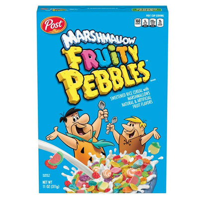 Confezione da 311g di cereali con marshmallow Fruity Pebbles