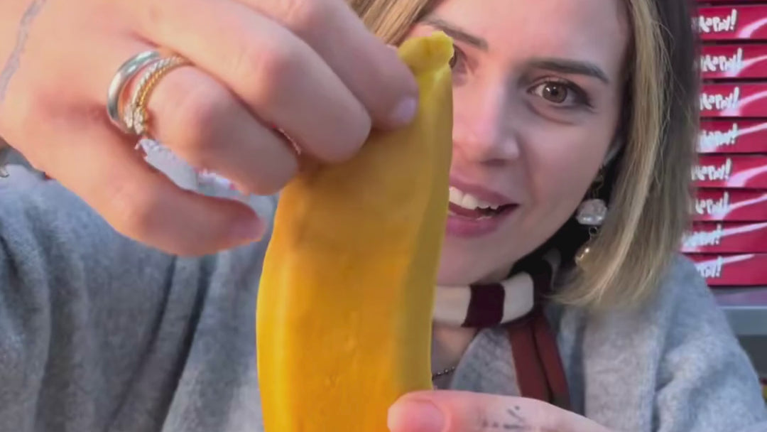 Thank You Ka Banana Cake Peelerz, torta sbucciabile a forma e al gusto di banana da 65g