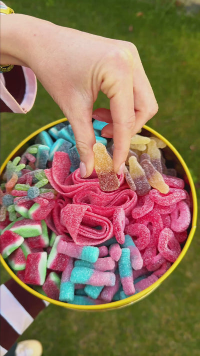 Wunnie bucket fizzy con caramelle gommose frizzanti