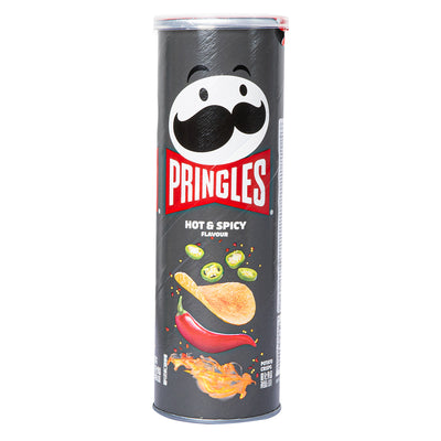 Confezione da 100g di patatine piccanti Pringles Hot Spicy