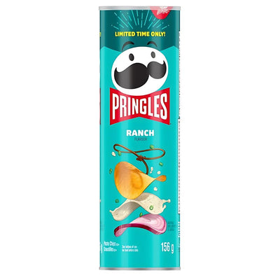 Confezione da 156g di patatine all'aglio Pringles Ranch