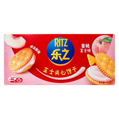 Confezione da 182g di crackers con crema alla pesca Ritz peach