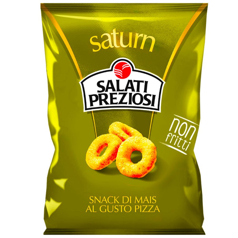 Salati Preziosi Saturn, snack di mais al gusto pizza da 110g