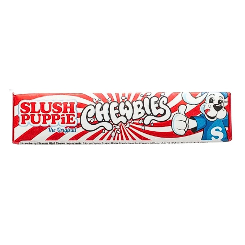 Confezione da 30g di caramelle alla fragola Slush Puppie