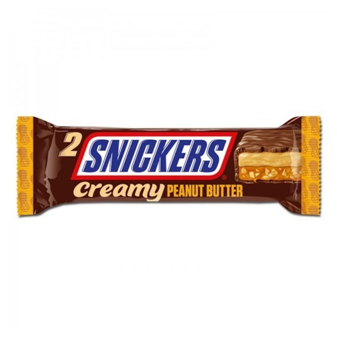 Snickers Creamy Peanut Butter, barretta di cioccolato al burro d'arachidi da 36,5g